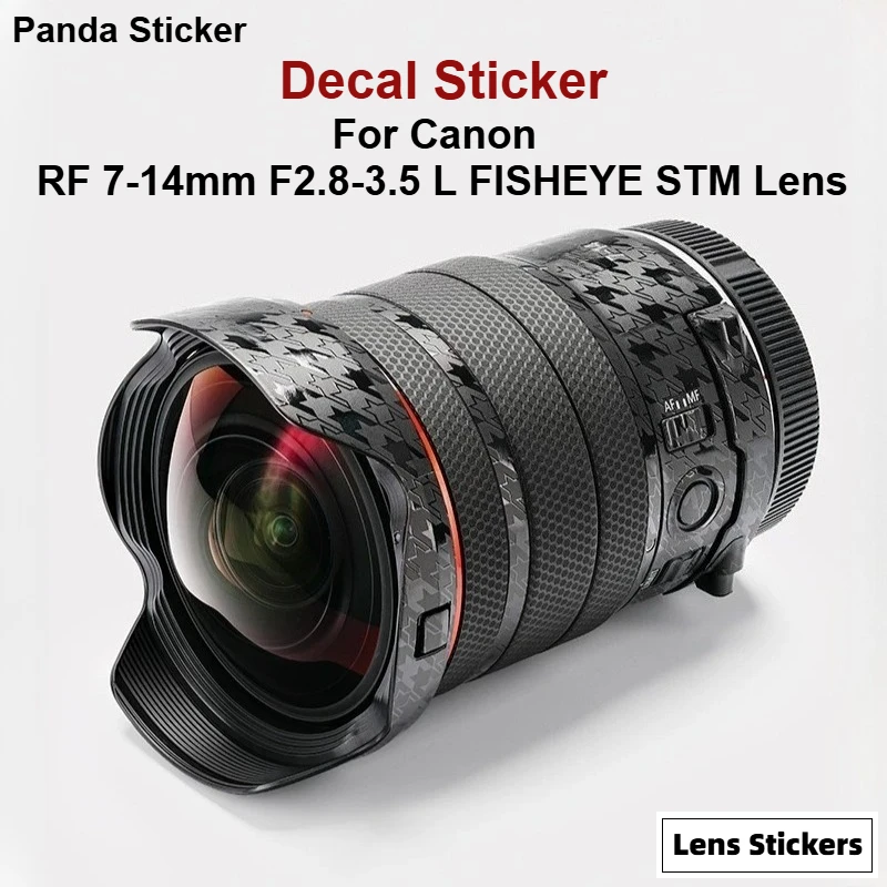For Canon RF 7-14mm F2.8-3.5 L FISHEYE STM Lens Sticker Anti-Scratch Coat Wrap Protective Film Body Protector Decal Skin