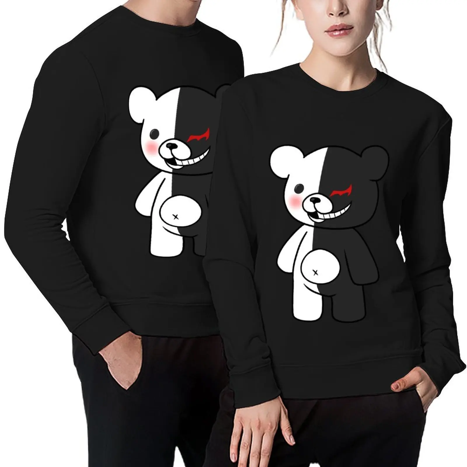

Monokuma Pullover men's clothing korean style clothes autumn new products men clothes new in hoodies & sweat-shirt