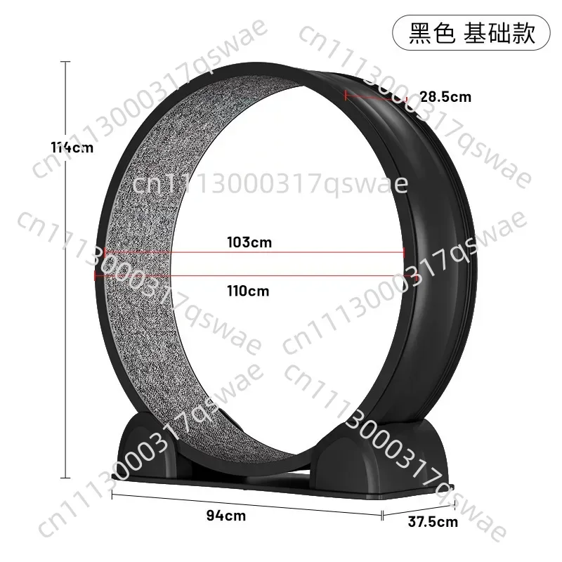 Silent Cat Running Wheel, Large  Cat Exercise Wheel, Space-Saving Indoor Pet Treadmill, Multifunctional Fitness