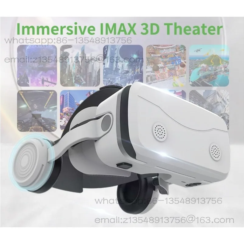 G15E virtual reality glasses head-mounted VR glasses support 4.7-7-inch mobile phone 3D video spot
