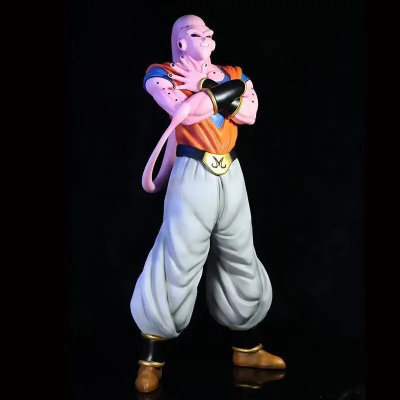 36.5cm Dragon Ball Majin Buu Standing Posture Anime Figure Model Statue Boys Collections Desktop Decoration Ornament Toys Gifts