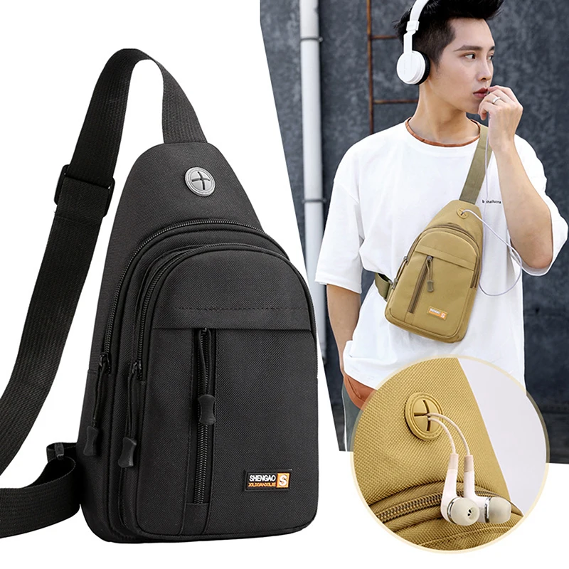 2023 New Men Camouflage Shoulder Bags Crossbody Bags Men Theft Chest Bag School Summer Short Trip Messengers Bag