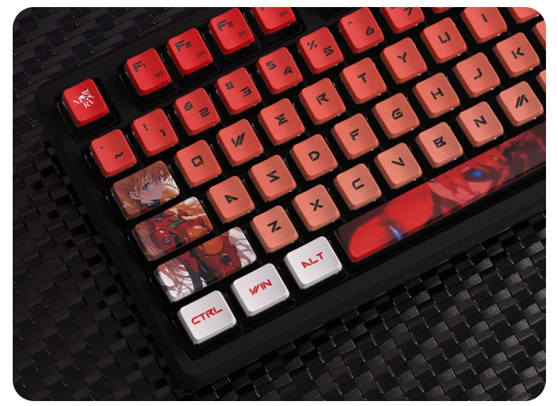 Transparent machinery customized keycap Sublimation PBT material Original magnetic axis DIY personalized keycap