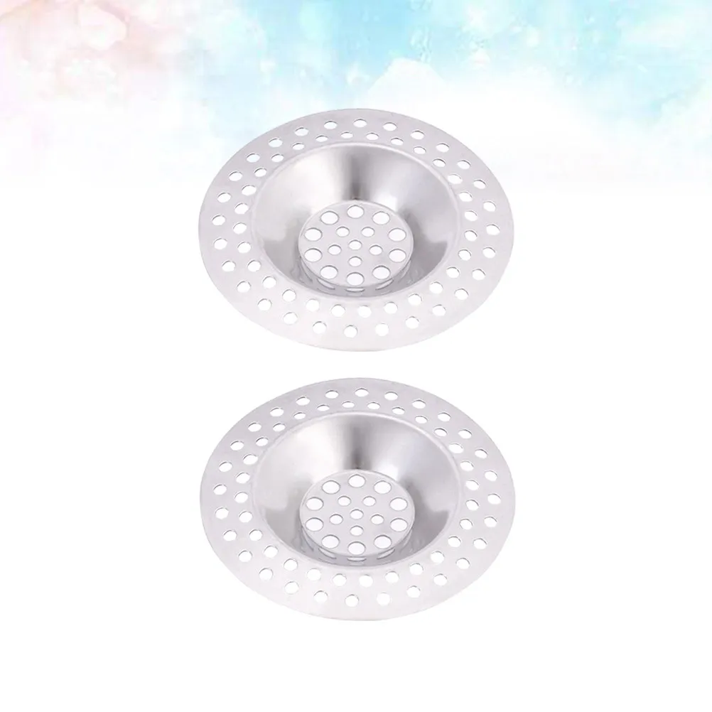 

6Pcs Stainless Steel Kitchen Sink Drain Strainer Anti-Clogging Mesh Filter Food Particle Catcher Sink Filter Net for Drain