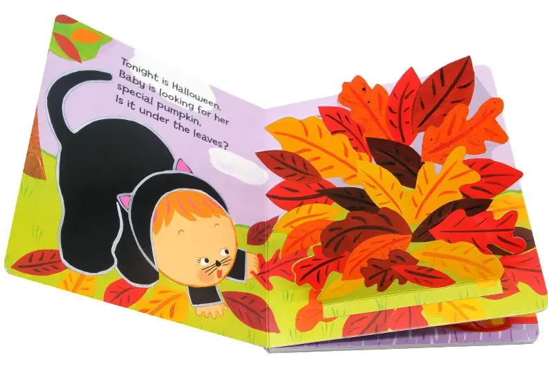 Where Is Baby's Pumpkin Karen Katz, Baby Children's books aged 1 2 3, English picture book 9781416909705