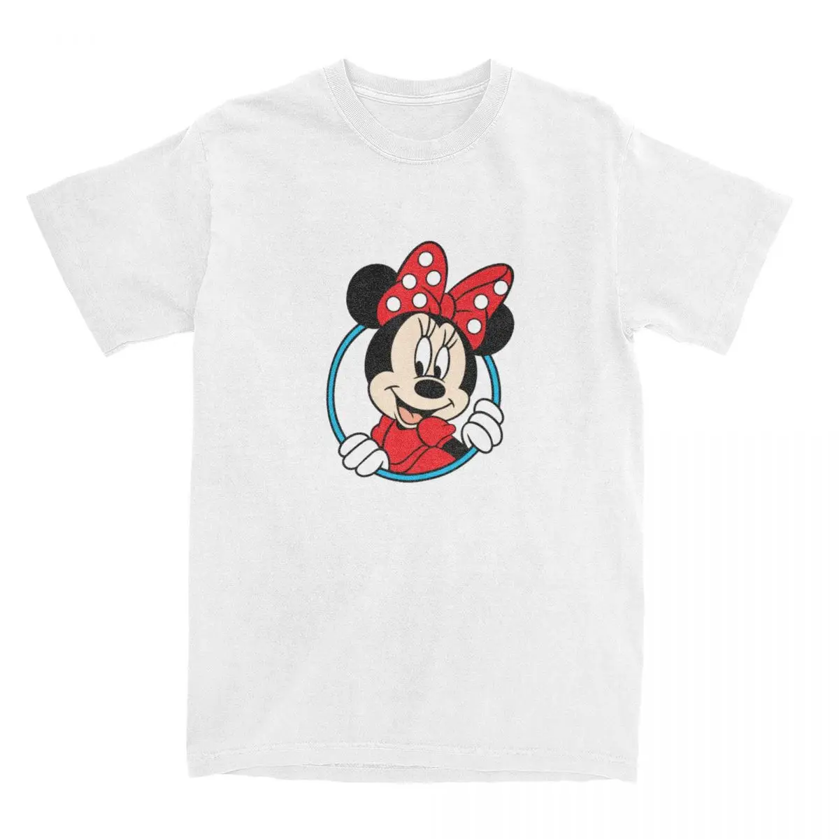 Men Women Cute Minnie Shirt Merchandise Vintage 100% Cotton T Shirt Tee Clothes New Arrival