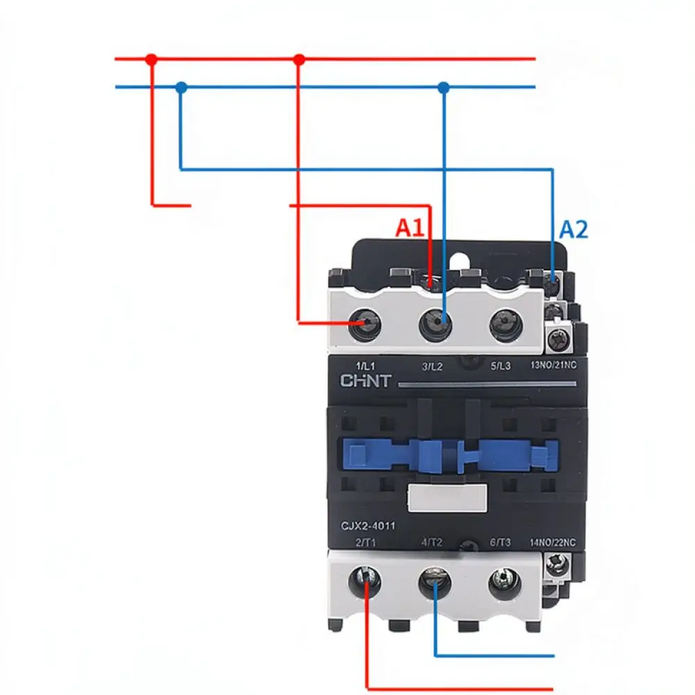 For For CHNT CJX2 Industrial AC Contactor Relay Motor Starter Electrical Control Switch 110V 220V 380V Coil DIN Rail Mounted