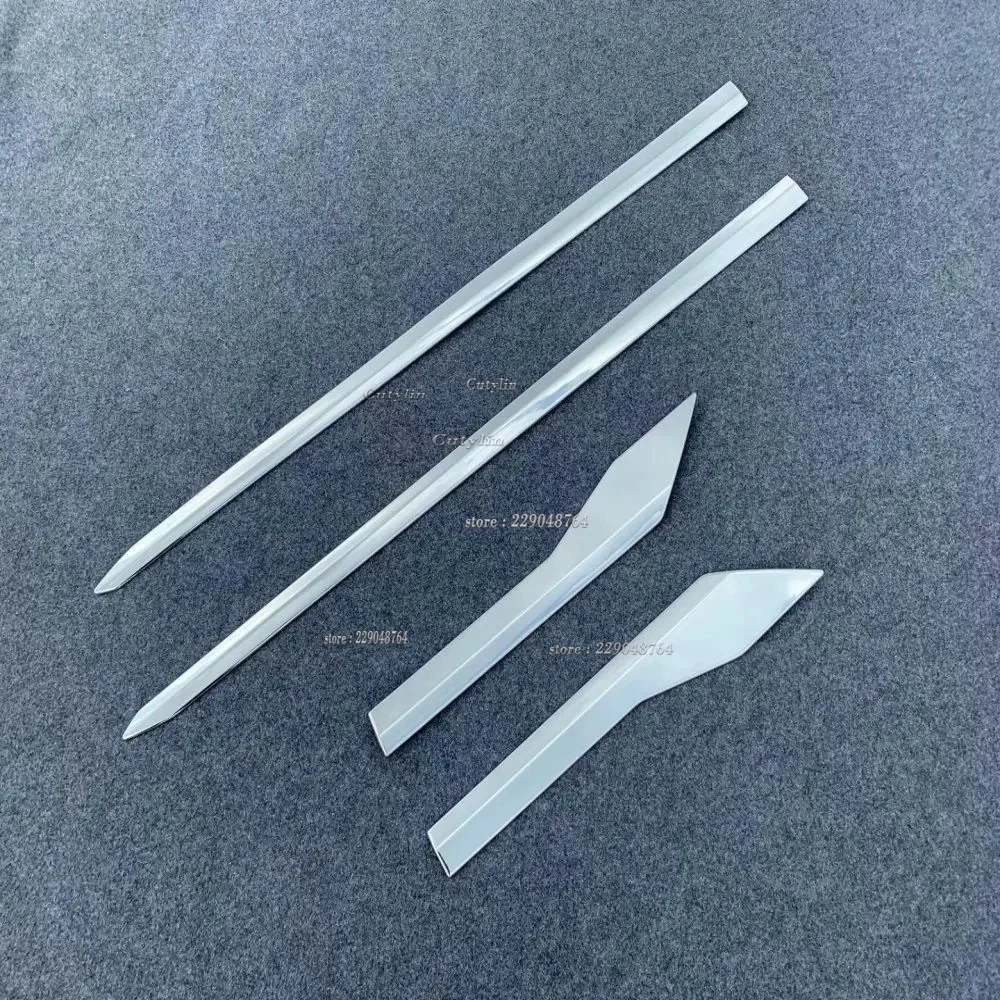 For Toyota Raize A200 2020 2021 22022 ABS Chrome Side Door Body Strip Molding Stream Bumper Cover Trim Car Styling Accessories