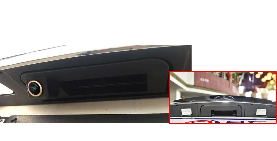 4K AHD 1080P Kamera für Mercedes Vito W447 A-Klasse W176 ML W166 ML300 ML450 ML350 A180 A200 A260 Griff Backup Reverse Kamera