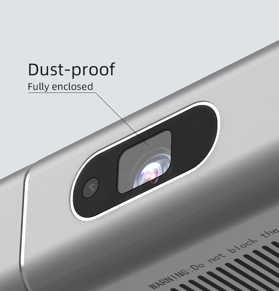 عالية الجودة Pico Byintek U50 ثلاثية الأبعاد 4K جهاز عرض ثلاثي الأبعاد ليزر 1080p DLP جهاز عرض الوسائط المتعددة الصغيرة للسينما المنزلية #3