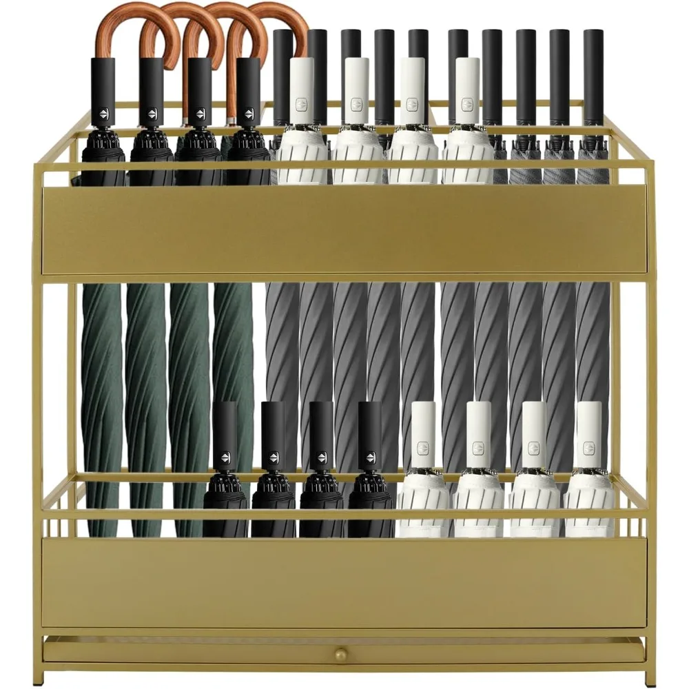 

Стеллаж для хранения зонтов, металлический держатель для зонтов со съемным поддоном для капель, коммерческие входные подставки для зонтов для школы, хит продаж