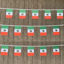 xvggdg   20pcs/set   Mexico  bunting flags  Mexico Pennant String Banner Buntings Festival Party Holiday