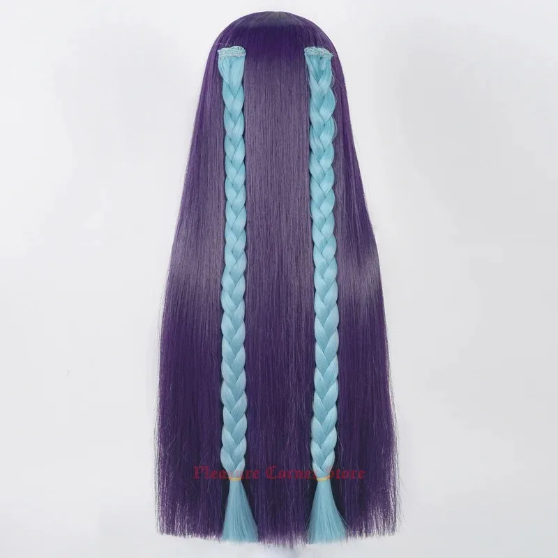 

2025 12 Genshin impact Yunjin Cosplay 80cm Simulated Scalp Long Heat Resistant Wig With Twist Braid
