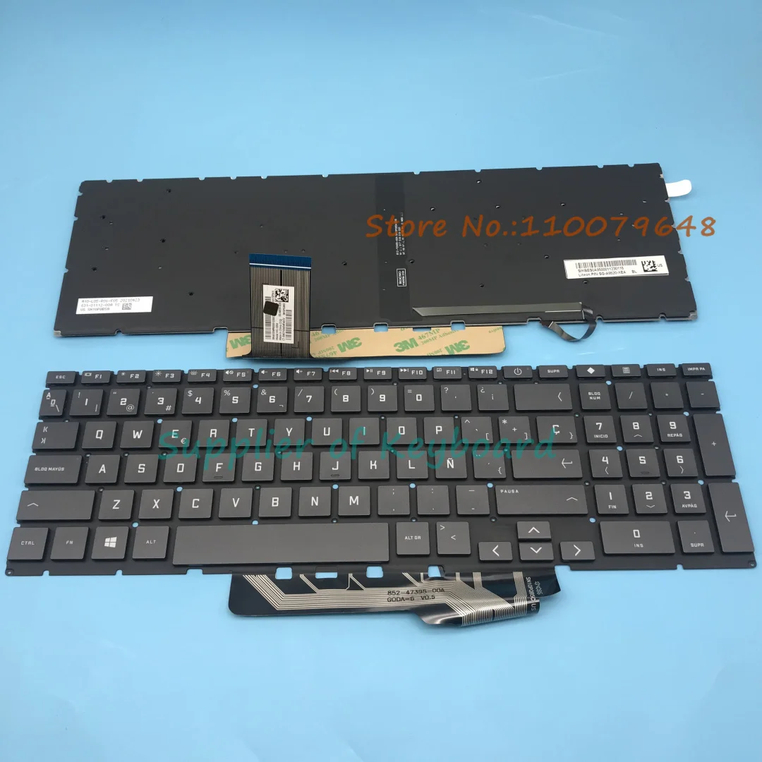 NEW English/Latin Spanish Keyboard For HP Victus 16-D 16T-D 16t-d000 16-d0030nr 16-D0516LA 16-D0010CA 16-D0013DX 16-D0023DX