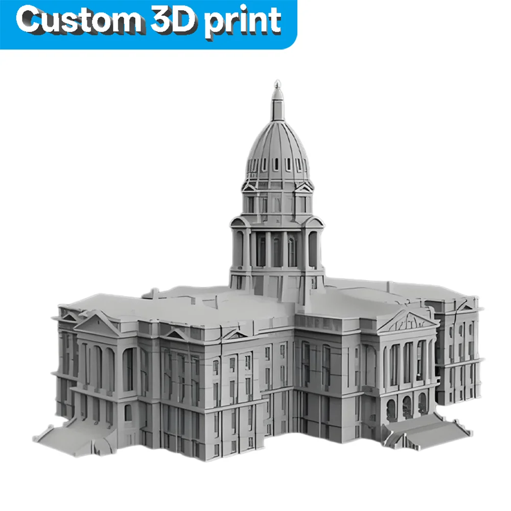 High-Performance Precision Prototyping SLS 3D Printing Service for Plastic/POM/Metal Smooth Broaching Stainless Steel Resin 3d