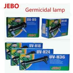 JEBO 36W UV Sterilizer Lamp Light Ultraviolet Filter Clarifier Water Cleaner For Coral Koi Fish Pond, Aquarium UV Lamp