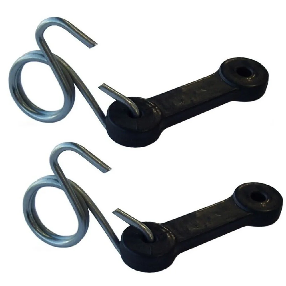 Replacement Latch Strap and Hook Set for 160793 Grass Catcher Mower Bagger Plastic Material Pack of 4 Assembly Straps
