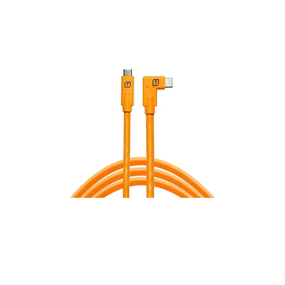 

CUC15RT-ORG Tether Tools TetherPro USB-C to USB-C Right Angle Cable 15 feet (4.6 m)