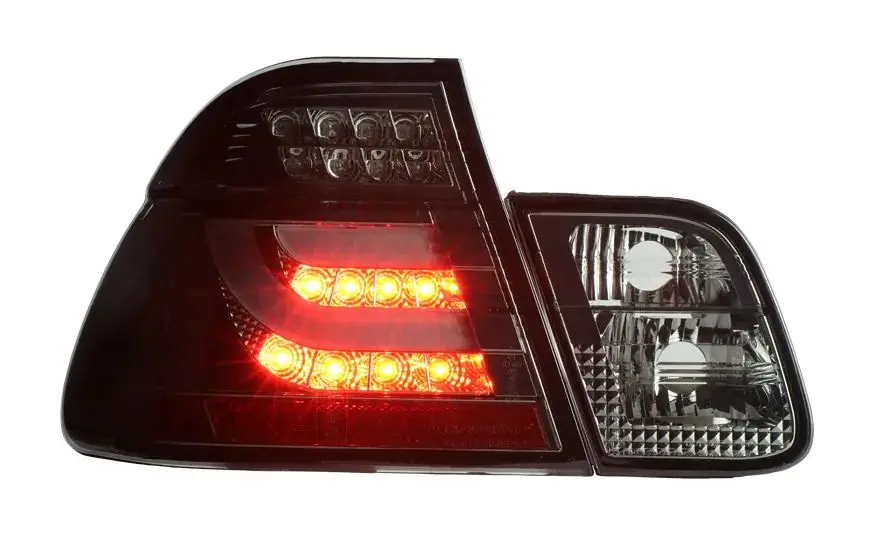 High Quality Car Tail Light Auto Part Accessories Rear Lamp For BMW E46 2001-2004 Four Door Red/Smoked Black