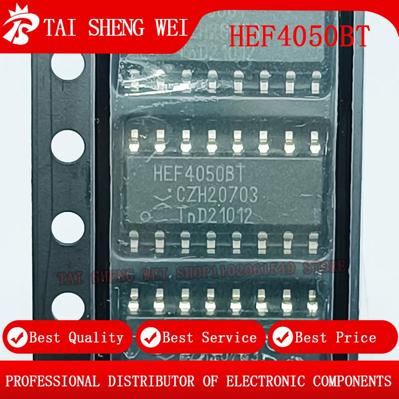 

10PCS HEF4050BT HEF4050 SOP16 SOP-16 New Original