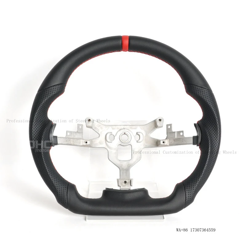 Hot-selling exclusive product suitable for Chevrolet Corvette C6 07 model full-leather car steering wheel modification