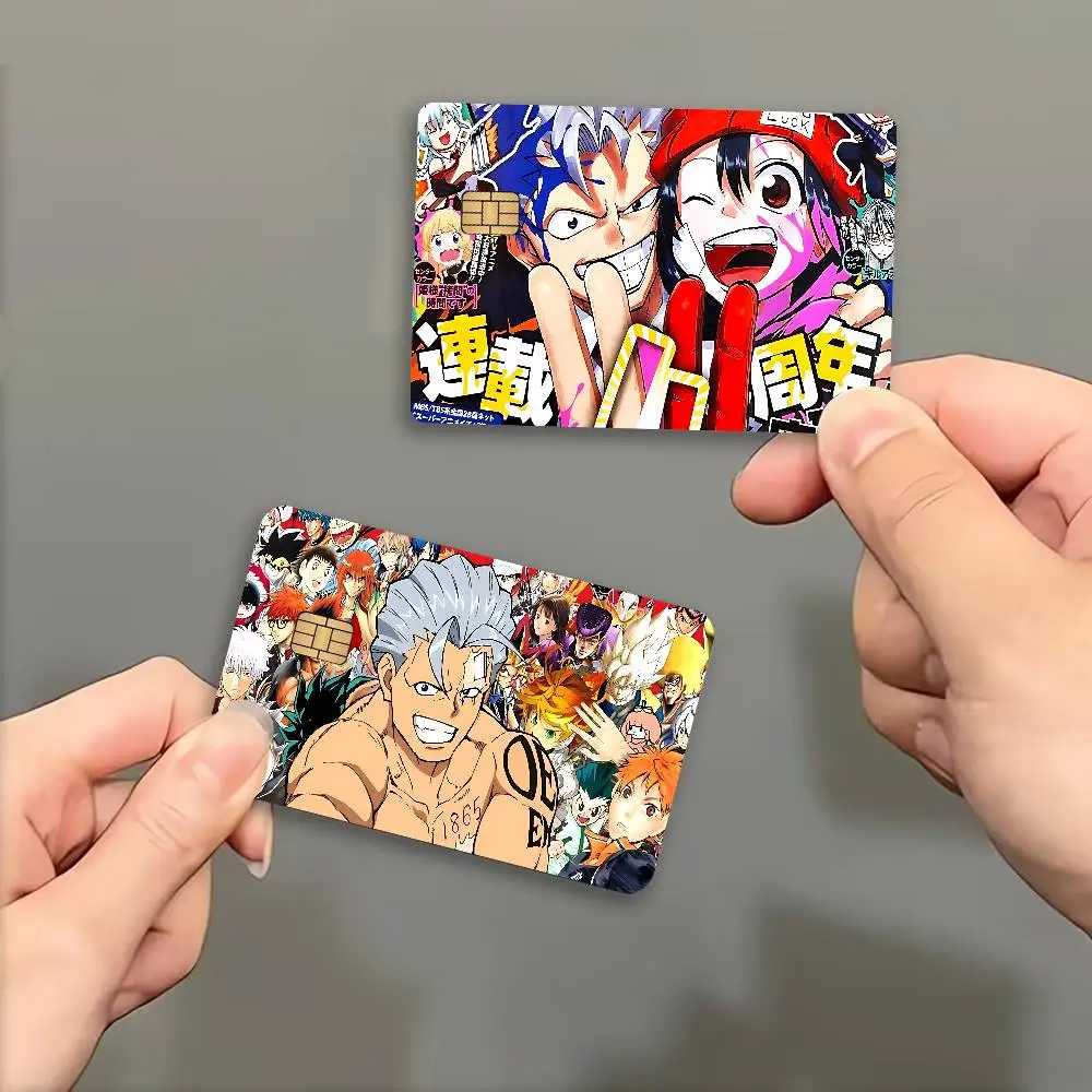 Undead Unluck Anime Anime Front Cover Film Sticker Skin for Credit Debit Card Small Large Chip