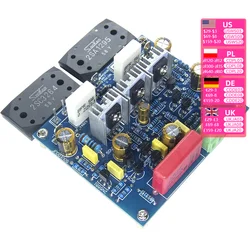 Nvarcher MX50 SE SANKEN 2SC3264 A1295 moc dźwięku wzmacniacz 2.0 kanałów 100W 8ohm Amplificador