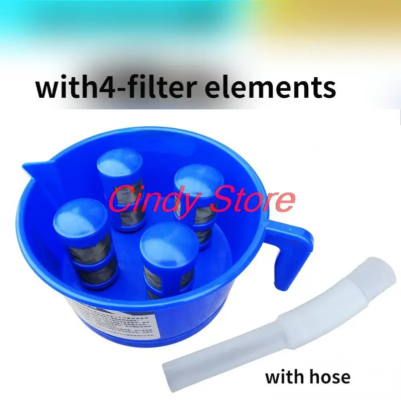 Funnel Type Oil and Water Separator with Three/Four Filter Elements Diesel Fuel Filter Fitting Accessories