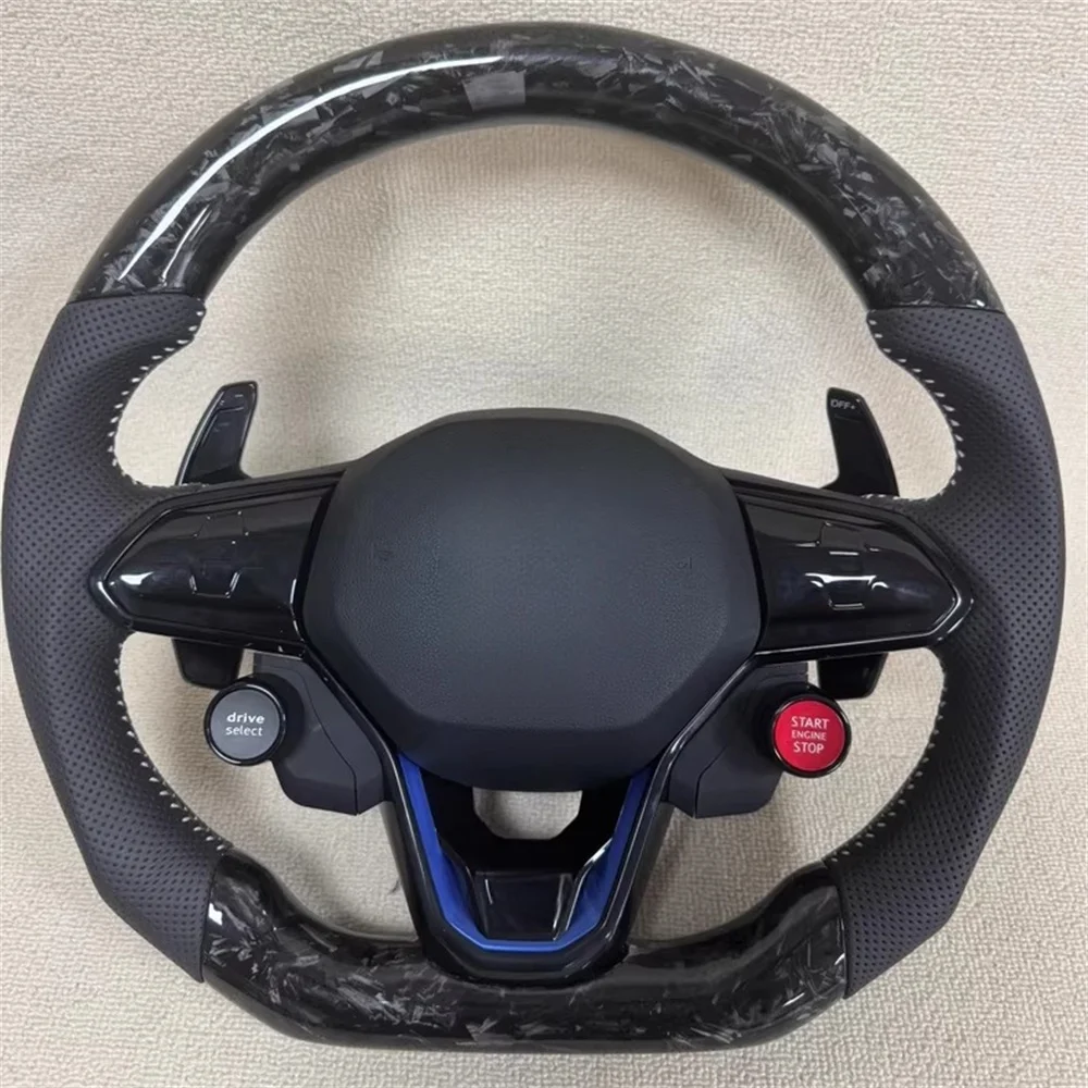 Forging Carbon Fiber Sports Steering Wheel for  Golf 7.5 GTI MK7  GTS GTD GTE R Passat CC Jetta Car Accessories