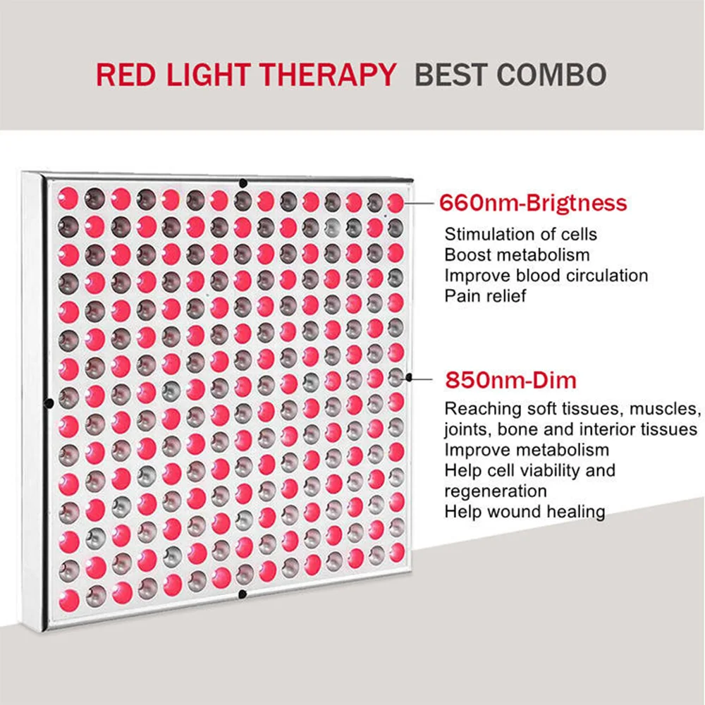 

Панель для лечения красного света, световая терапия для тела, свет для красоты, 125, световая терапия из бисера, косметический инструмент