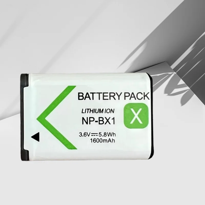 Np-bx1 1600mAh 3.6V Camera Battery for Sony Rx100 Wx300 Hx300 Hx350 Ax15 Cx405 High Capacity Full Decoding Lithium Battery