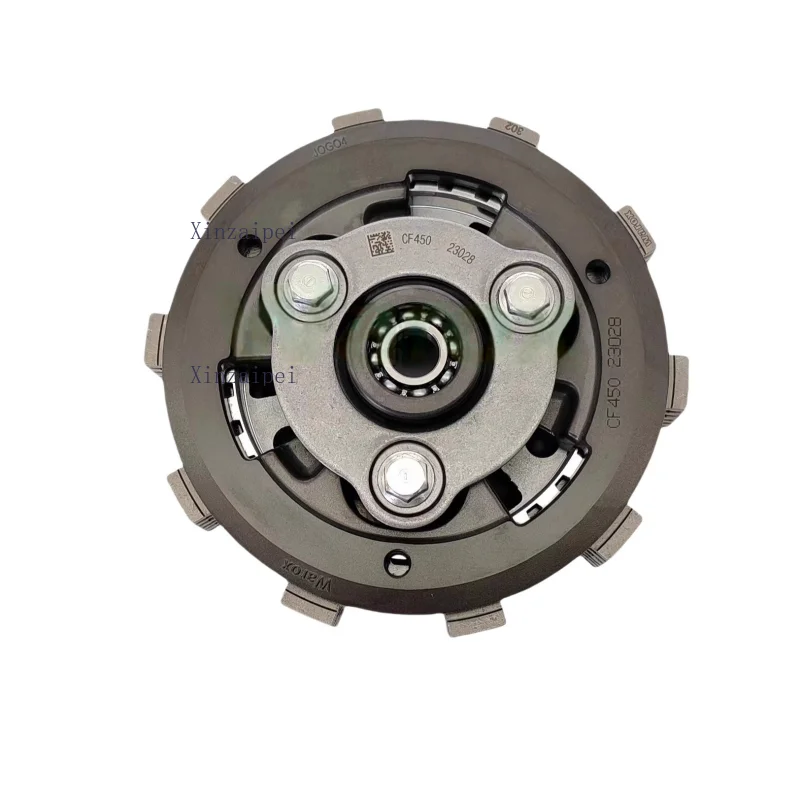 Motorcycle Engine Parts Paper-Based Clutch Friction Plates Steel Plates Disc Kits Clutch assembly For CFMOTO 450SR CF400-6