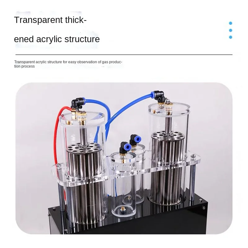 The double outlet experimental device for electrolyzed water hydrogen and oxygen separation NEW