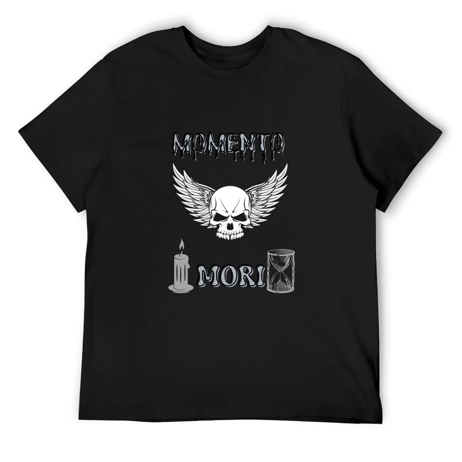 

MOMENTO MORI T-Shirt basketball graphic tees anime luxury t-shirt mens graphic t-shirts big and tall