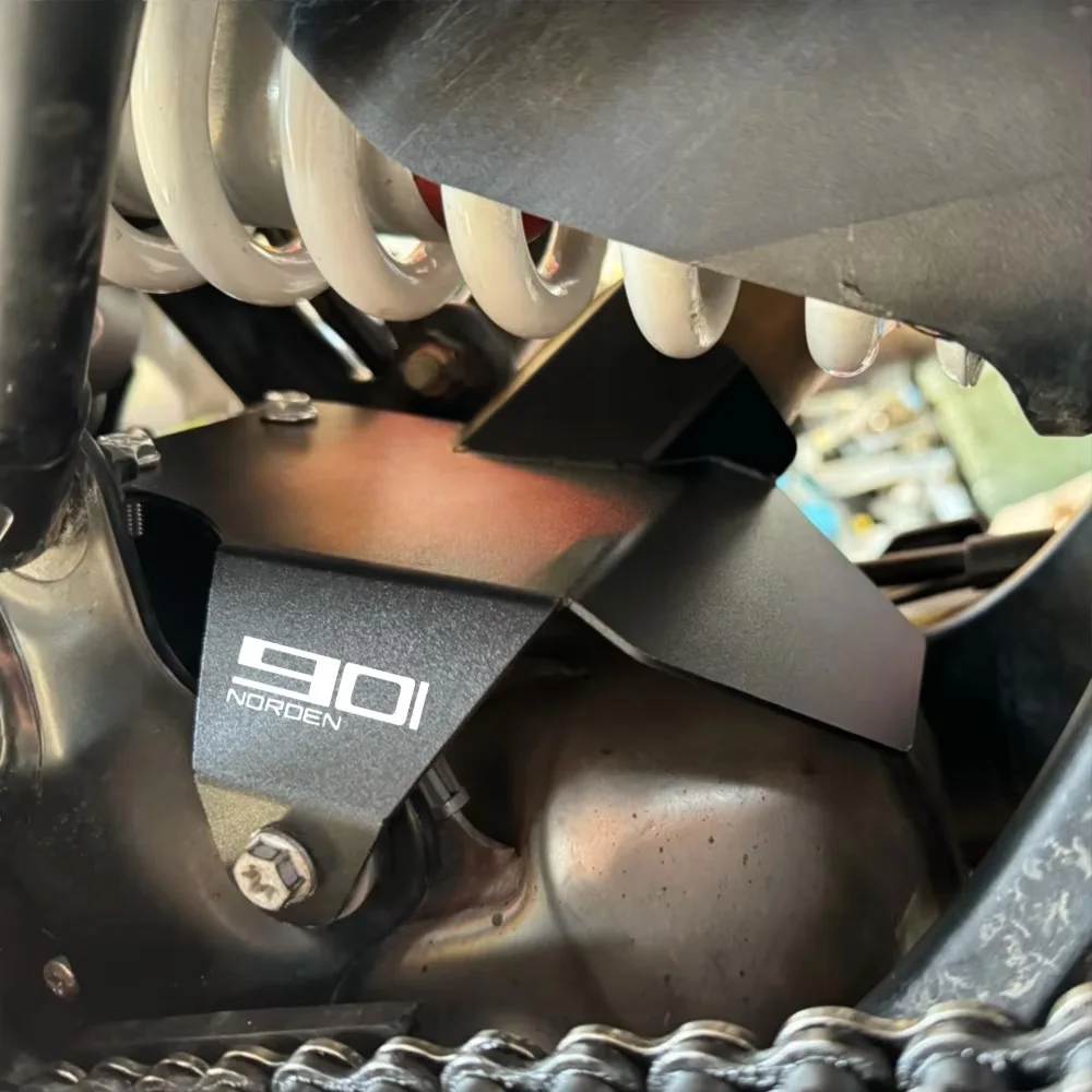 

2025 2026 For Husqvarna 901 Norden 2022 2023 2024 901Norden New Motorcycle Accessories Shock Heat Shield Guard Cover Protection