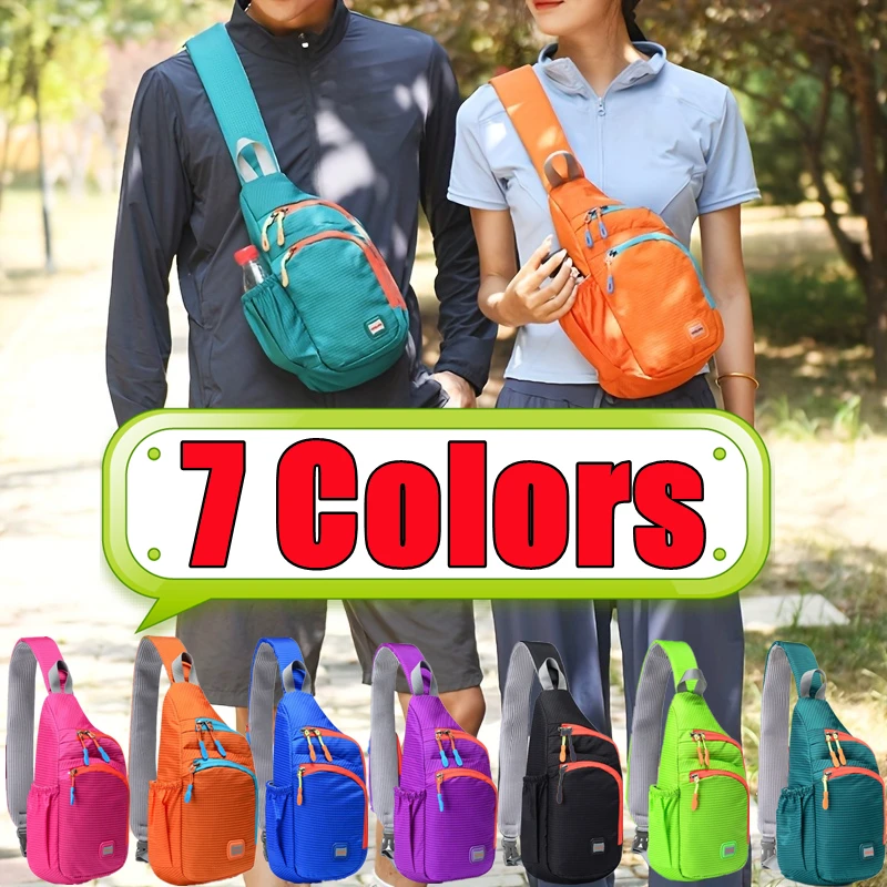 

Новая противоугонная нагрудная сумка, маленькая сумка через плечо для путешествий, спортивная сумка на открытом воздухе, водонепроницаемая сумка, нейлоновая сумка на одно плечо, передняя велосипедная сумка