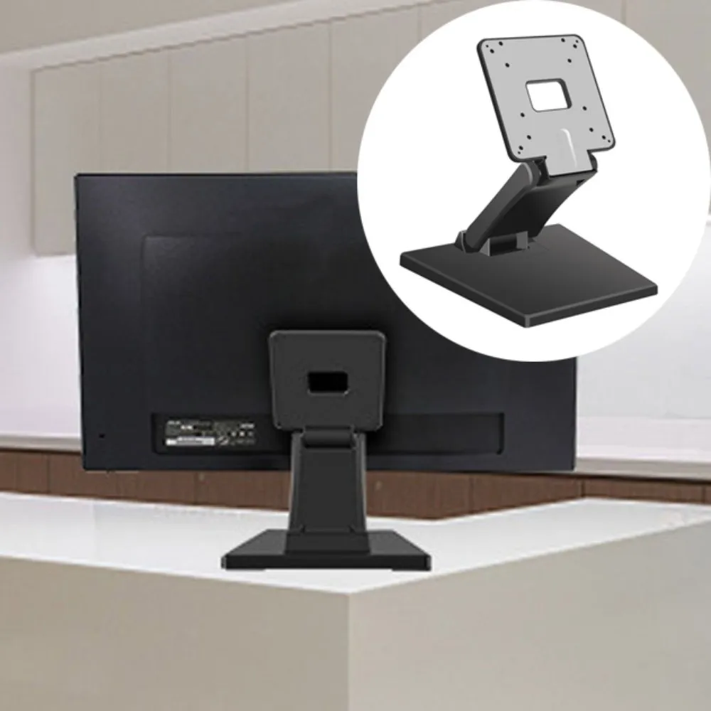 

Desktop Base Desktop Monitor Holder Folding Portable Computer Monitor Stand Thickening Increase Height Computer Booster Stand