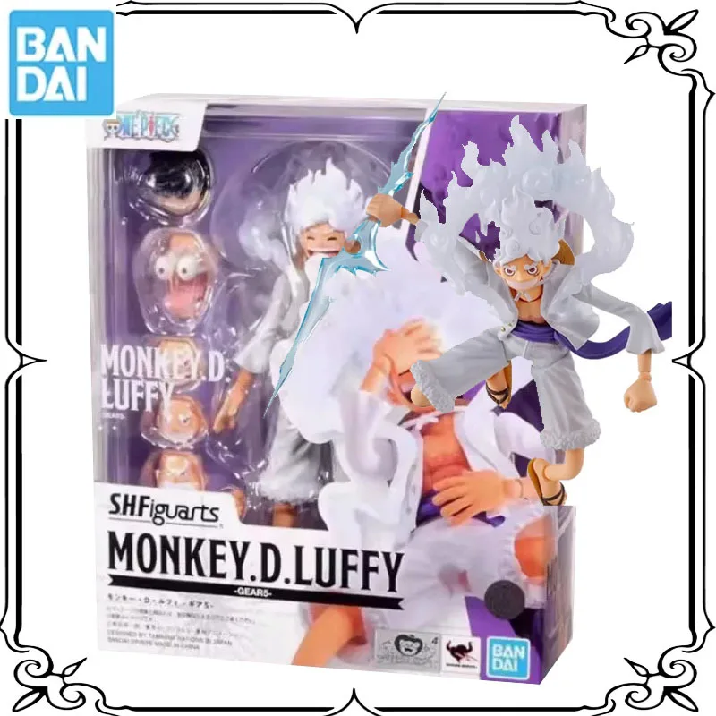 

Bandai SHF SHFiguarts Original MONKEY.D.LUFFY Nika Joints Movable Anime Action Figures Toys for Kids Gifts