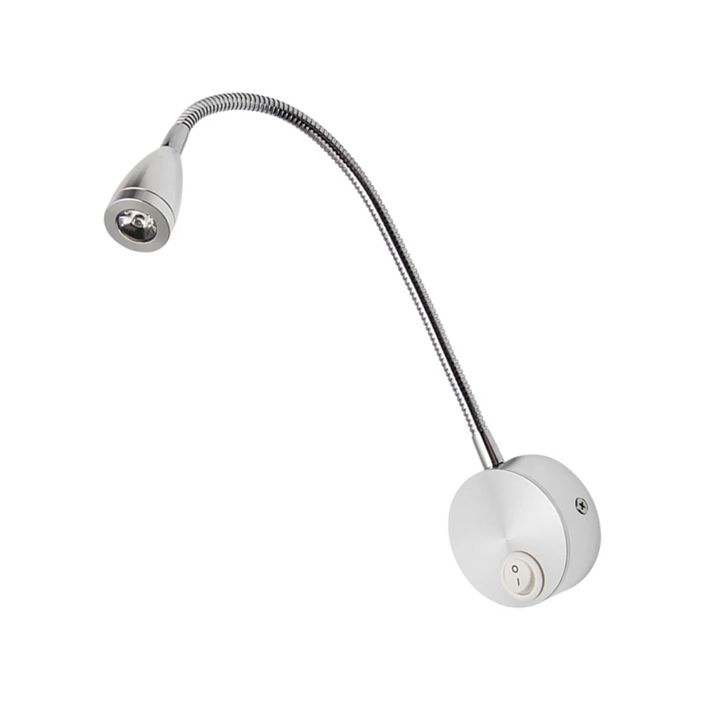 

LED Bedside Wall Lamp Bedroom Reading Lights Flexible Neck Home Decor Modern Design Durable Material Indoor Lighting Fixtures