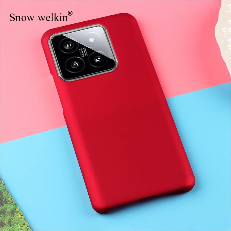 For Xiaomi 14 Pro Ultra Luxury Rubberized Matte Hard Plastic Case Cover For Xiaomi 14 Ultra Back Phone Cases