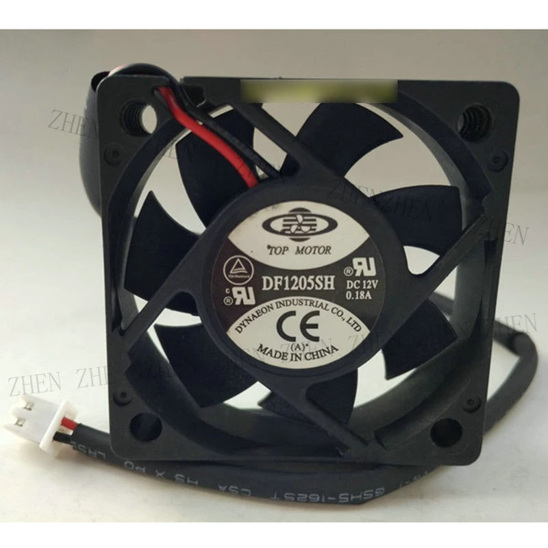 S New for TOP MOTOR DF1205SH DC 12V 0.18A 2pin cooling fan#QW