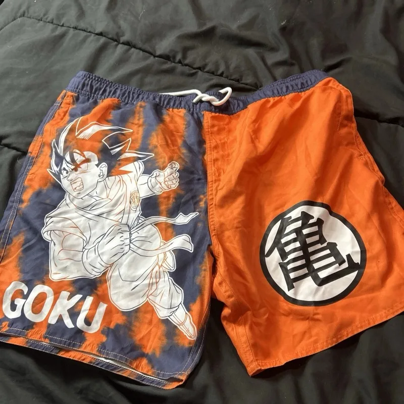 

2026 Dragon Ball Ombre Goku Printed Shorts Men Retro Summer Classic Oversized Breathable Fitness Streetwear Unisex Adult & Kids