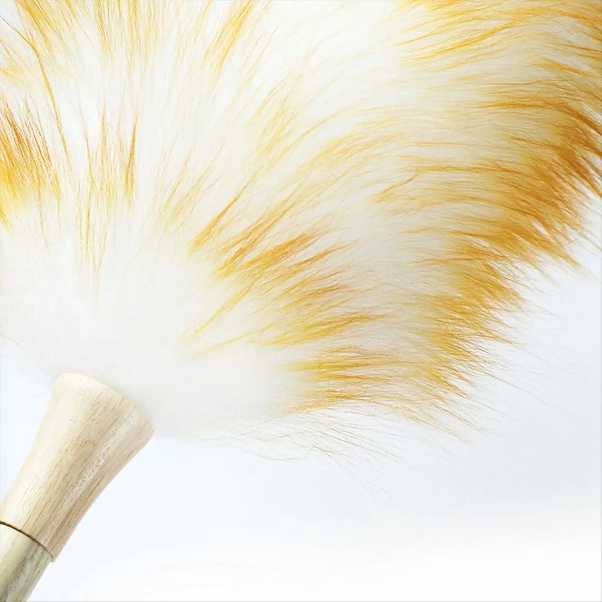 MALL Lambswool Dusters with Solid Wooden Handle, Flexible Head, Anti-Static,for , Home and Car Etc.
