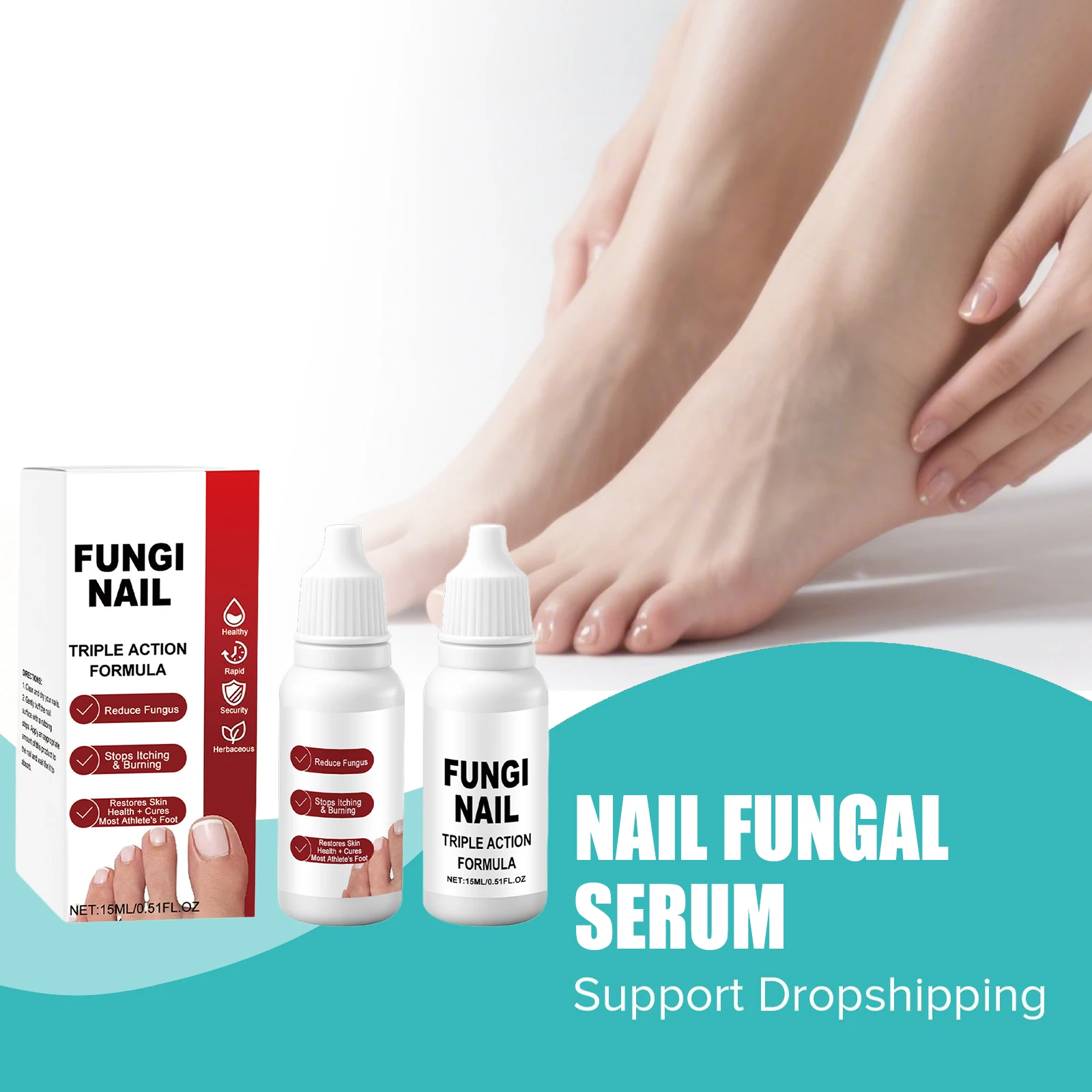 

Fungal Nail Repair Serum Remove Hand Foot Paronychia Anti Onychomycosis Toe Infection Toenail Fingernail Treatment Essence Oil