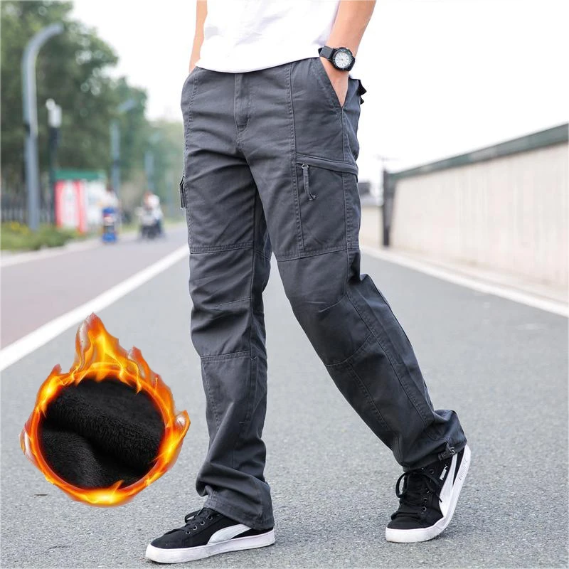 Pantalon Cargo Homme Tactique Élastique Taille Décontractée - Pantalon Militaire Avec Multi-Poches Pour Plein Air Et Travail