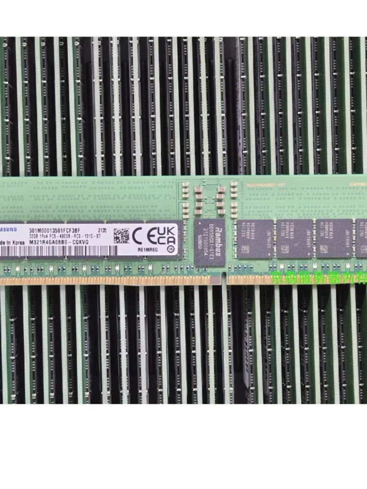 

ДЛЯ НОВОГО серверной памяти DDR5 32G 64G 2RX8 PC5-4800 5800 DDR5 ECC REG RDIMM RECC