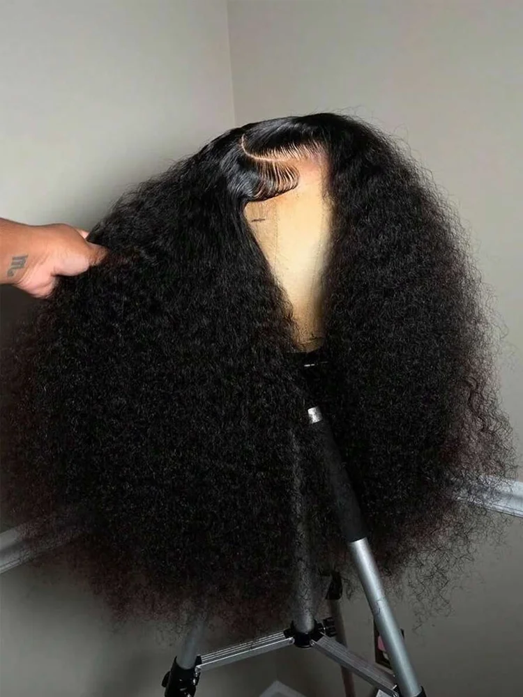 

Парик из натуральных волос 13x4 HD Lace Front, кудрявый, структура Jerry Curly, плотность 250%, парик 13x6 с прозрачной кружевной основой, кудрявые волосы Remy