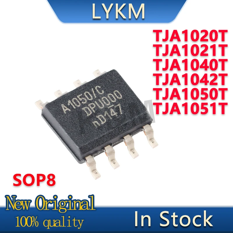 10PCS New TJA1050T TJA1050 TJA1051T TJ1051 TJA1042T TJA1042 TJA1040T A1040/C TJA1020T TJA1020 TJA1021T A1021/C SOP8 In Stock