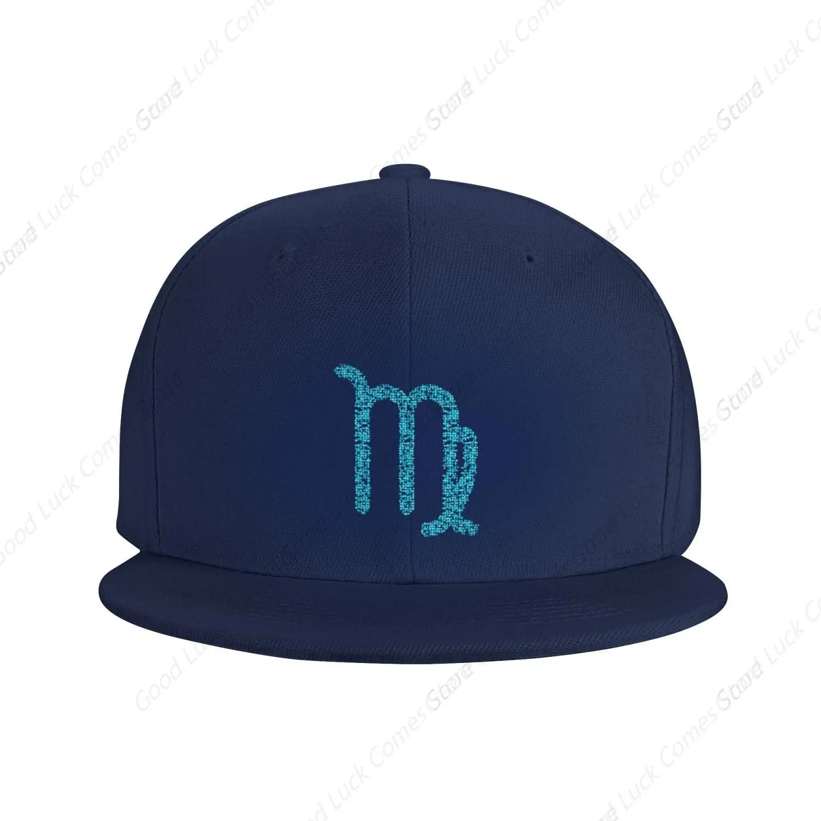 Abstract Virgo Shape Trucker Hat for Men Snapback Hats Baseball Cap Flat Brim Hats