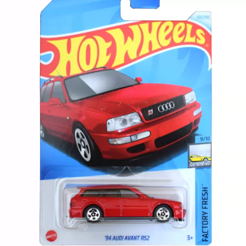 Hot Wheels-Voiture tout-terrain en alliage moulé sous pression pour garçons, modèle Audi moulé sous pression, camion de pompiers Mazda, Ford 514 et